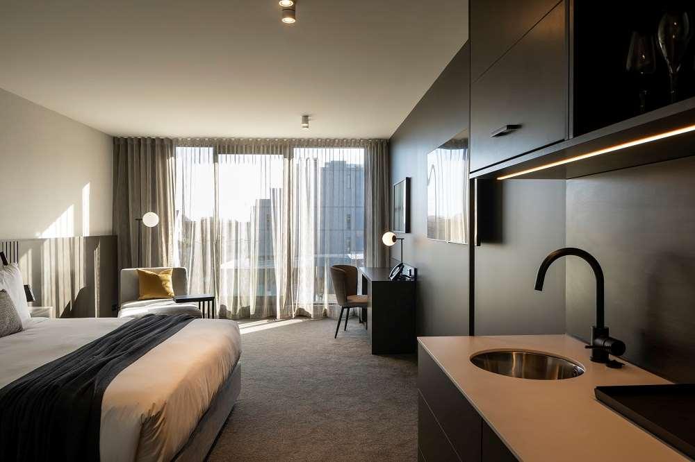 The Mayfair 基督城 客房 照片 A typical Studio apartment